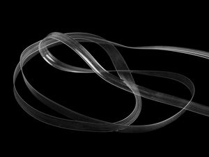 Elastic premium din silicon transparent de 6 mm - Bandă elastică fermă anti-alunecare pentru costume de baie, lenjerie intimă și întărirea cusăturilor