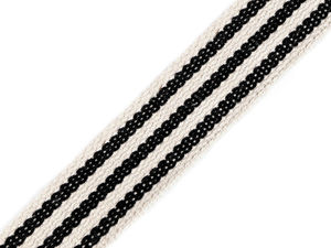 Chingă premium din bumbac cu două fețe (lățime 38 mm) – Chingă utilitară de mare rezistență pentru mânere de rucsac, curele și mobilier