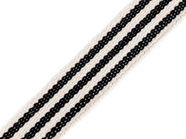 Chingă premium din bumbac cu două fețe (lățime 38 mm) – Chingă utilitară de mare rezistență pentru mânere de rucsac, curele și mobilier