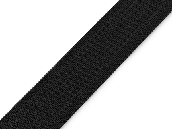 Chingă elastică neagră premium de înaltă rezistență pentru curele - 35mm