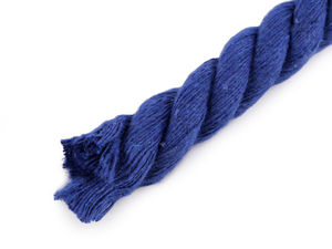 Șnur din bumbac răsucit premium pentru macrame (12mm x 10m) – Fir moale din bumbac natural pentru genți, proiecte creative DIY și decorațiuni interioare
