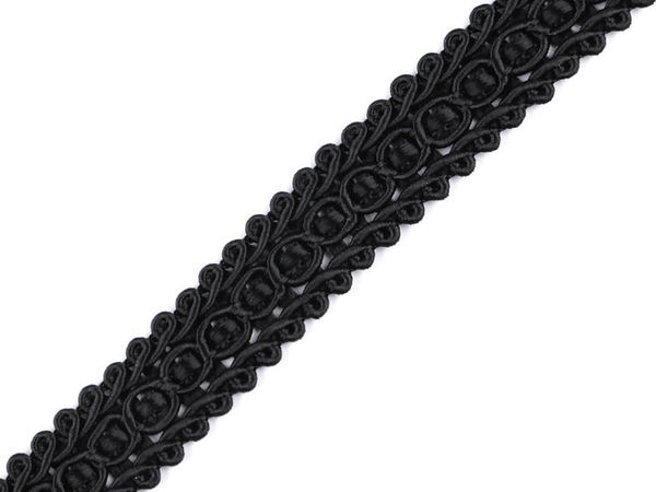 Galon rigid premium fabricat în Italia (lățime 16 mm) - Bandă decorativă elegantă pentru articole vestimentare, decorațiuni interioare și proiecte creative