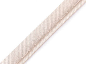 Vipușcă premium din satin cu inserție (10 mm) - Paspoal cu luciu intens pentru îmbrăcăminte, lenjerii și decorațiuni
