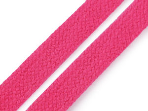 Șnur plat din bumbac premium (12-15 mm) - Șiret tubular durabil pentru hanorace, îmbrăcăminte și proiecte creative