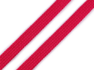 Șnur plat din bumbac 100% premium (12mm) – Șnur tubular de înaltă rezistență pentru îmbrăcăminte, hanorace și jachete