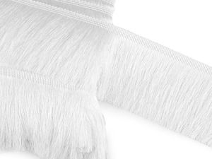 Franjuri premium tip lanț (chainette) de înaltă densitate (lățime 90 mm) - Franjuri decorative strălucitoare pentru îmbrăcăminte și decorațiuni interioare