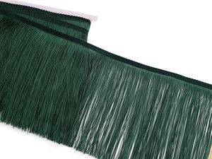 Franjuri Premium Chainette Lucioși (Lățime 18 cm) – Bandă Decorativă Fină și Elegantă pentru Rochii, Costume și Decorațiuni