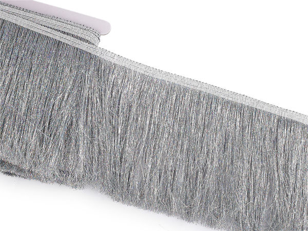 Franjuri Metalici Premium Denși (Lățime 15 cm) | Franjuri Strălucitori Tip Chainette pentru Costume, Lucru Manual și Decor de Evenimente