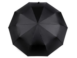 Umbrelă de ploaie pliabilă automată premium cu lumină LED în mâner - Umbrelă de călătorie rezistentă la vânt, cu 10 spițe