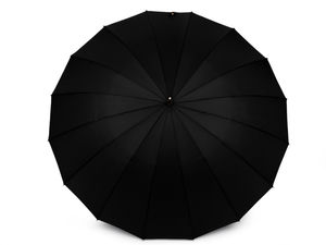 Umbrelă de damă premium tip baston cu deschidere automată - Umbrelă de ploaie de lux, rezistentă la vânt, cu 16 spițe și protecție UV