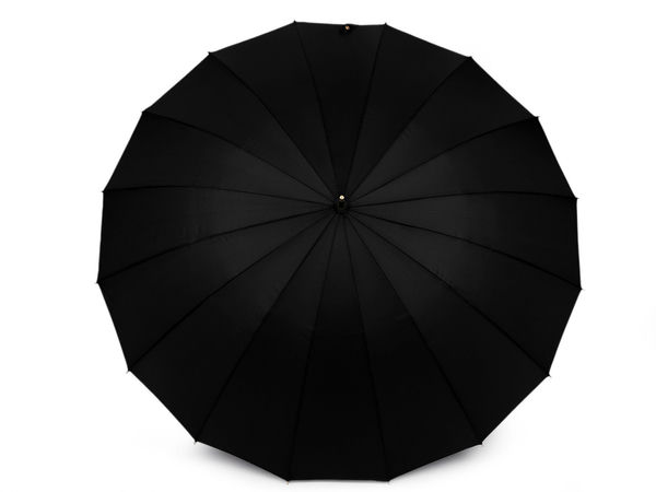 Umbrelă de damă premium tip baston cu deschidere automată - Umbrelă de ploaie de lux, rezistentă la vânt, cu 16 spițe și protecție UV