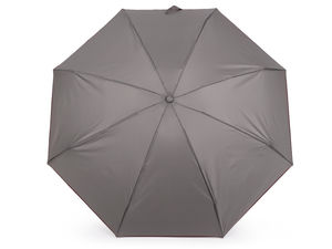 Mini umbrelă pliabilă premium pentru damă - Umbrelă de soare de buzunar, ușoară, cu protecție UV și bordură colorată