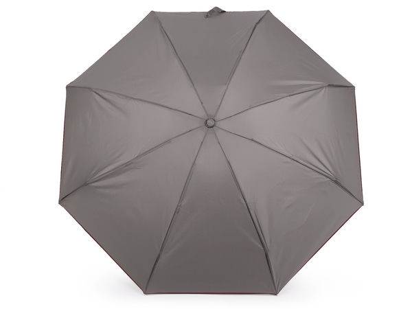 Mini umbrelă pliabilă premium pentru damă - Umbrelă de soare de buzunar, ușoară, cu protecție UV și bordură colorată