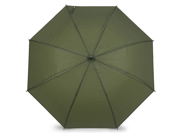 Umbrelă premium de damă tip baston, cu deschidere automată - Design translucid rezistent la vânt, cu mâner masiv și cupolă din 8 segmente