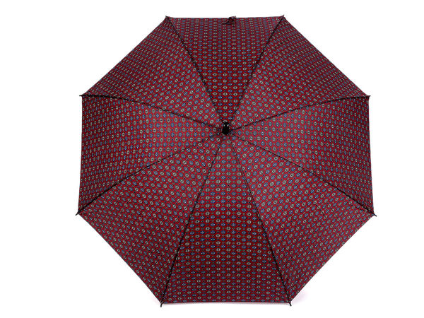Umbrelă premium pentru bărbați cu deschidere automată și cupolă cu model elegant