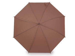Umbrelă elegantă tip baston pentru damă – deschidere automată, cupolă rezistentă la vânt cu 8 clini, protecție translucidă împotriva ploii