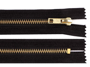 Fermoar metalic închis premium nr. 5 (18 cm) pentru blugi, jachete și accesorii