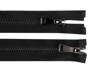 Fermoar metalic premium nr. 5 bidirecțional (50cm) - Detașabil cu dublu cursor