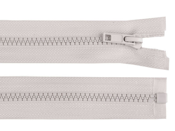 Fermoar premium din plastic detașabil nr. 5 pentru jachete (60 cm) | Fermoar detașabil durabil pentru îmbrăcăminte de exterior, paltoane și articole sport