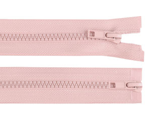 Fermoar premium din plastic detașabil nr. 5 cu cursor dublu, 70cm - Fermoar cu două cursoare pentru jachete și îmbrăcăminte groasă de exterior