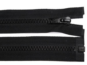 Fermoar detașabil din plastic tip Vislon nr. 5 Premium (130 cm) pentru jachete și paltoane