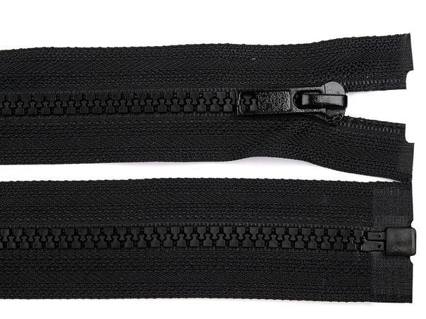 Fermoar detașabil din plastic tip Vislon nr. 5 Premium (130 cm) pentru jachete și paltoane