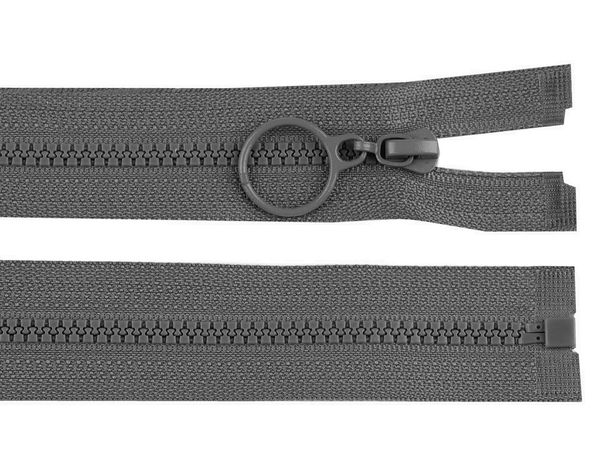 Fermoar premium detașabil din plastic nr. 3 cu cheiță tip inel, 30 cm