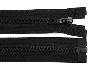 Fermoar detașabil din plastic nr. 5 rezistent (200 cm) - Negru
