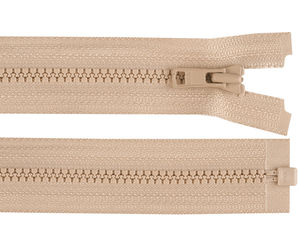 Fermoar premium YKK nr. 3 din plastic, separabil, cu cursor autoblocant, 40 cm
