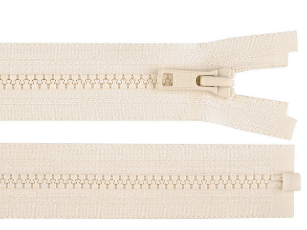 Fermoar detașabil din plastic YKK Nr. 5 pentru geci și îmbrăcăminte de exterior, 60 cm