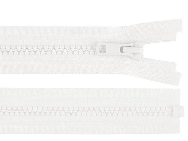 Fermoar detașabil din plastic YKK Nr. 5 pentru jachete (65 cm)