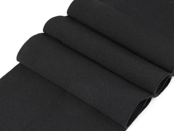 Bandă patent tricotată elastică pentru talie - Manșetă elastică reiată pentru pantaloni de trening și fuste
