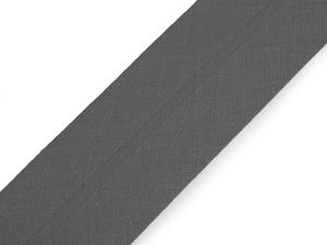 Bandă de bie pliată din bumbac Premium 40 mm - Pasmanterie de calitate superioară pentru îmbrăcăminte și textile de casă
