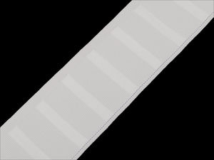 Rejansă premium pentru perdele, 75 mm - Bandă rezistentă pentru încrețire și plisare draperii cu buzunare pentru cârlige (Alb)