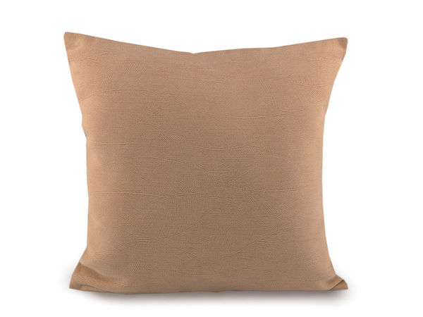 Husă de pernă premium reversibilă și texturată - Model delicat cu frunze (45x45 cm)