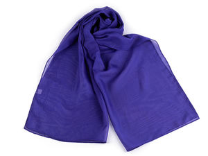 Șal și eșarfă de vară premium, vaporoasă - Accesoriu elegant, semi-transparent în culori uni (45x150 cm)