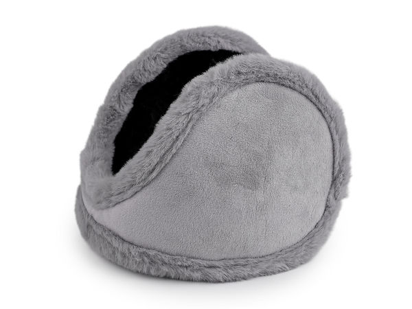 Căști de urechi premium unisex din blană artificială, cu prindere la spate - Protecții ultra-moi de iarnă