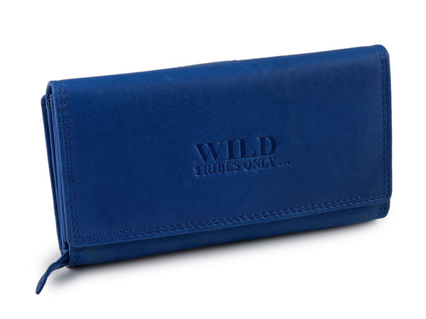 Portofel premium din piele pentru damă, cu protecție RFID – Organizator elegant cu fermoar și compartimente multiple (9.5 x 17 cm)