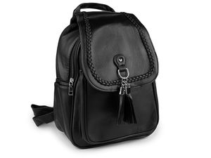 Rucsac de oraș minimalist și elegant pentru damă - Geantă de călătorie spațioasă cu buzunare multiple (33x37 cm)