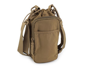 Geantă crossbody compactă din material textil cu curea reglabilă - poșetă versatilă de călătorie și borsetă utilitară de zi cu zi (14x21 cm)