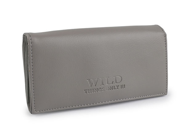 Portofel elegant de damă tip plic cu clapetă (10x19 cm) - Organizator compartimentat pentru carduri și monede