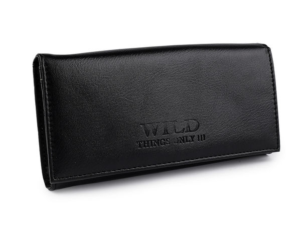 Portofel elegant de damă tip plic cu clapetă (10x19 cm) - Organizator compartimentat pentru carduri și monede