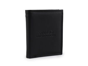 Portofel clasic de bărbați cu model embosat - Organizator ușor cu compartimente multiple pentru carduri și bancnote (11x13 cm)