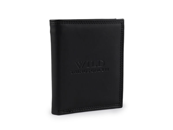 Portofel clasic de bărbați cu model embosat - Organizator ușor cu compartimente multiple pentru carduri și bancnote (11x13 cm)