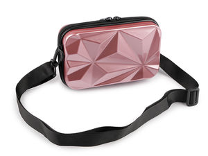 Geantă crossbody și plic rigid premium pentru damă, cu baretă detașabilă și model în relief