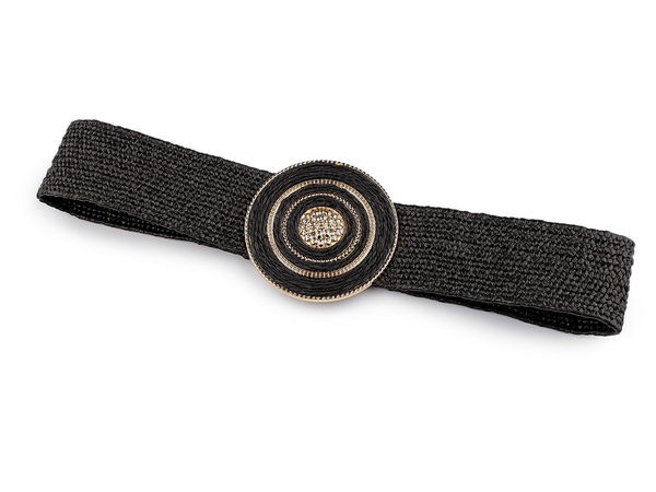 Curea elastică lată pentru damă - Centură de talie de 5 cm