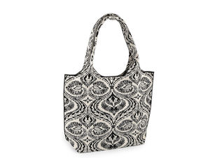 Geantă de umăr tricotată premium tip tote - Geantă de mână încăpătoare și elegantă pentru cumpărături, plajă și timp liber (42 x 33 cm)