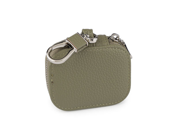 Breloc mini-portofel premium și pandantiv pentru rucsac - Etui compact pentru chei și căști (8x6 cm)