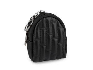 Etui compact premium pentru chei și portmonedă cu breloc - 7 x 9.5 cm