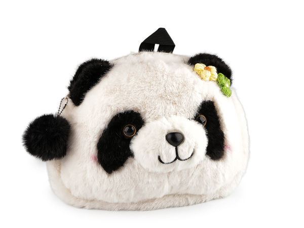 Rucsac din pluș Panda pentru copii - Ghiozdan de călătorie moale și drăgălaș pentru cei mici